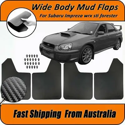 4x For Subaru Impreza BRZ WRX STI Forester Mud Flaps Splash Guards Mudguards • $28.19