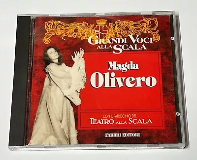 Grandi Voci Alla Scala: Magda Olivero - CD  VG • $14.85