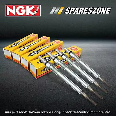 4 NGK Glow Plugs For Renault Kangoo X76 X61 Megane X84 Scenic Trafic L1H1 L2H1 • $98.65