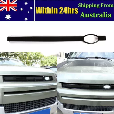 Black Front Grill Bar Panel Cover Trim For Land Rover Defender 90 110 2020-2022 • $79.99