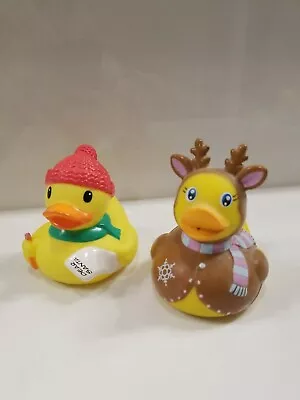 2 Christmas  Rubber Ducky Dashboard Duckies E1 • $9.99