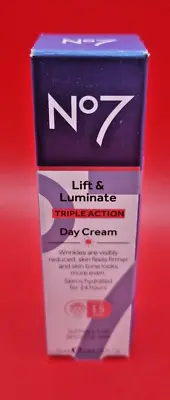 No7 Lift & Luminate Triple Action Day Cream SPF15 - 25ml • £13.50