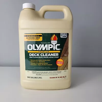 Case Of 6 Olympic 52125 Gallon Olympic Premium Deck Cleaner • $101.96