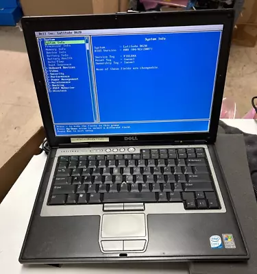 Dell Latitude D620 14in Core 2 Duo NO RAM NO HDD NO BATTERY For Parts Only • $46.60