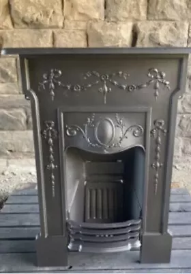 Edwardian Cast Iron Fireplace (free Delivery) • £425