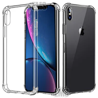 $5.95 • Buy Fr IPhone 14 13 12 11 Pro Max Mini SE XR XS 7 8 Plus Clear Case Shockproof Cover