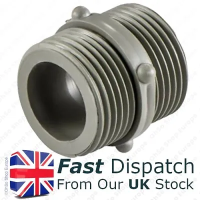 Inlet Hose Pipe Threaded Connector 3/4  X 3/4  Hot Cold Joiner Washing Machine • £5.23