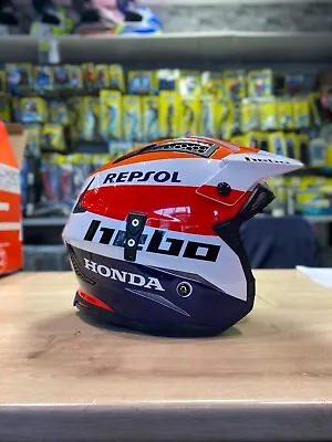 NEW HEBO ZONE 4 MONTESA TEAM 3 WHITE Trials Helmet X-LARGE 61-62CM BETA MONTESA • $199.02