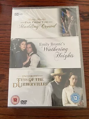 Wuthering Heights/Far From The Madding Crowd/Tess Of The Durbervilles Triple DVD • £9.99