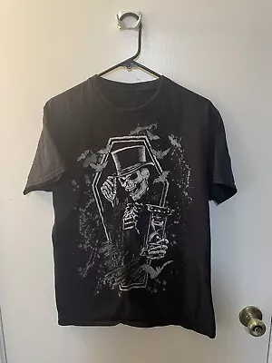Y2K Voodo Gothic Grim Reaper Short Sleeve T-Shirt Size M • $20