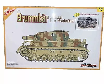 Cyber Hobby 1/35th Scale Model Kit #9117 Brumbar Sd.Kfz. 166 Late Production • $42