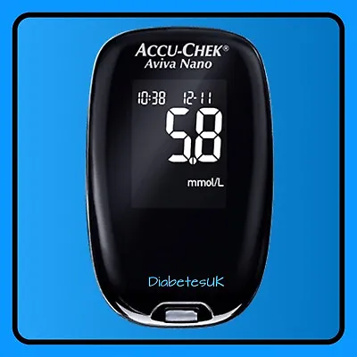 Accu-Chek Aviva Nano Blood Glucose Meter/Monitor - Single Unit Meter • £89.99