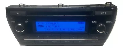 $129 • Buy 14 15 16 Toyota Corolla Radio Am-fm Stereo Cd Player  86120-02f60 518c6