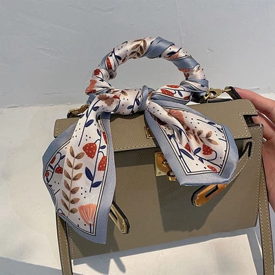 Hair Korean Style Headband Female Headwear Silk Scarf Hair Band Bow Hair Rope • $4.87