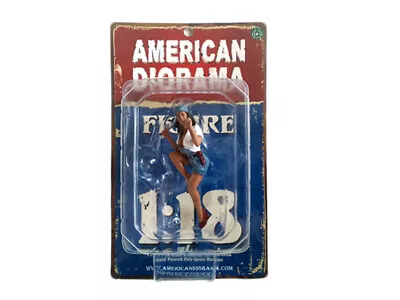 LADY MECHANIC JESSIE AMERICAN DIORAMA 1:18 Scale Figurine 3.5  Female Figure • $8.59