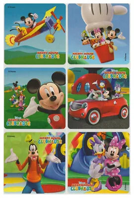 25 Mickey Mouse Clubhouse Stickers 2.5  X 2.5  Each Party Favors • $0.99