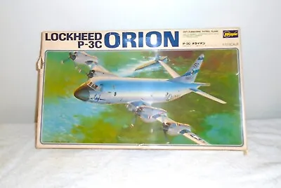 1979 Hasegawa Lockheed P-3C ORION Anti-Sub Patrol Plane Kit # K15/JS-147 - 1/72 • $74.95