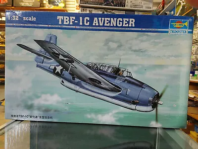 Trumpeter 1/32 TBF-1C Avenger W/Black Box Cockpit + G-Factor Metal Gear PS • $140