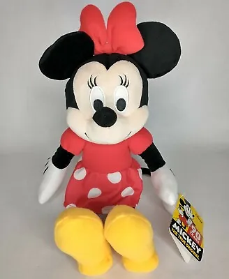 Disney's Minnie Mouse 14  Plush True Original 90 Years Brand New • $12.20