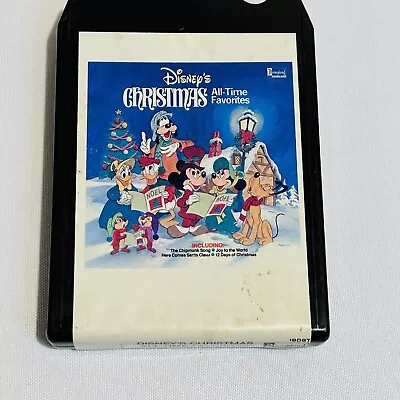 Walt Disney’s Christmas All Time Favorites 8 Track Tape Disney Disneyland Record • $12.99