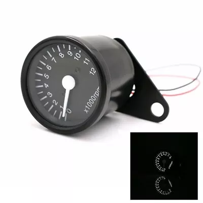 Tachometer Speedometer Gauge Digital Accessories Electronic 12000RPM Motorcycle • $22.88