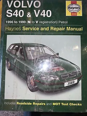 Volvo S40 & V40 Petrol (96 - Mar 04) Haynes Repair Manual • $18.93