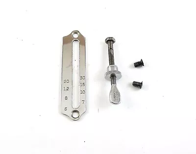 Vintage Singer Featherweight Chrome Stitch Length Regulator Lever Plate Assembly • $21.99