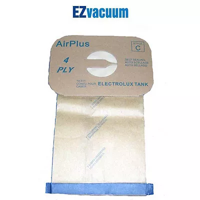 Electrolux Style C Vacuum Bag Canister Vac Type Tank Multi Filter 4-ply  • $69.44