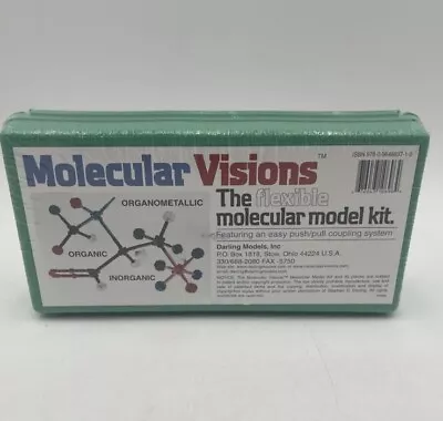 Molecular Visions Organic Chemistry Flexible Model Kit Inorganic Darling Model • $29.99