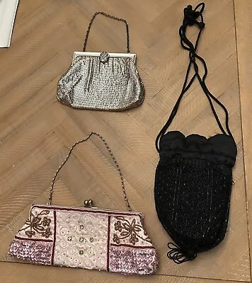 Lot Of 3 Vintage Purses (As Is)  • $29.99