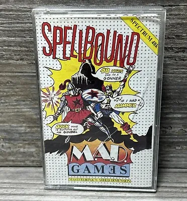 Vintage Spellbound Mad Games Sinclair ZX Spectrum 48K Magic Knight Cassette • $39.95