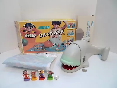 Vintage 1976 Aurora JAW BREAKER Game NO 5545 In Package Rare !!! Castaway Shark • $99.99