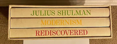 $795 • Buy Signed JULIUS SHULMAN Modernism Rediscovered, 3 Vol. Taschen 2007 Slipcase