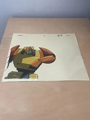 Roadbuster Dorvack Transformers G1 Original Production Animation Cel • $249.99