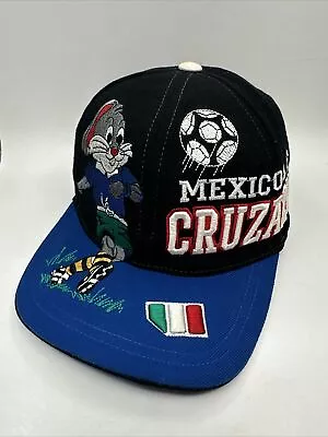 Vintage Cruz Azul Mexico D.F. Adjustable Hat Embroidered Soccer Futbol Mascot • $37