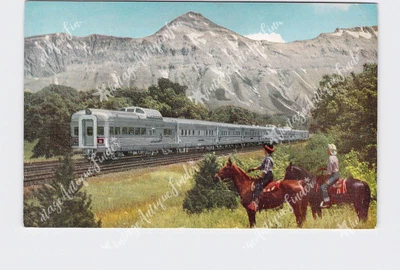 $3 • Buy PPC Postcard CO Colorado Burlington Route Denver Zephyr To Chicago Advertising