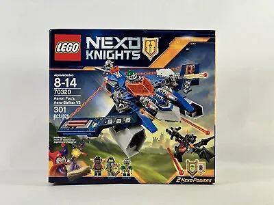 LEGO NEXO KNIGHTS: Aaron Fox's Aero-Striker V2 (70320) Retired New Factory Seal • $39.99