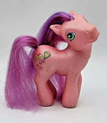 Vtg G3 My Little Pony SKYWISHES Shimmer Pink Hasbro 2002 ~ Very Good Condition • $14.99