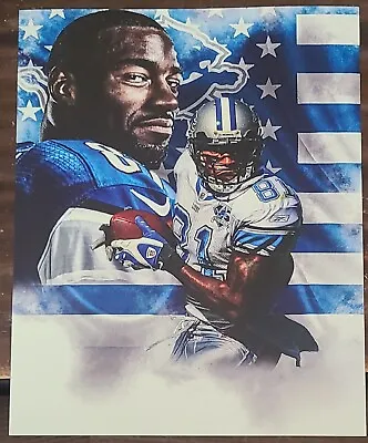 Calvin Johnson  Megatron  Detroit Lions Glossy 8x10 Photo • $8