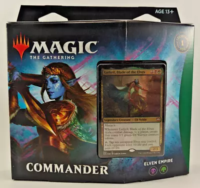 Elven Empire Kaldheim Commander Deck MTG English Sealed • $94.99