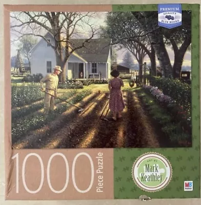 MB 1000 Pc Puzzle - Mark Keathley  - GARDENING - Complete • $11.99