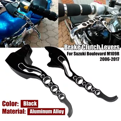 For Suzuki Boulevard M109R Aluminum Drilled Brake Clutch Hand Levers 2006-2017 • $41.99
