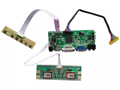 HDMI DVI VGA Controller Board For LTM200KT03 M200RW01 V1 1600x900 LCD Screen • $29.99