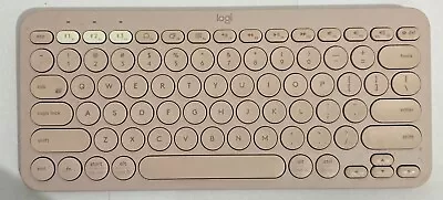 Original Genuine Logitech K380 Bluetooth Multi Device Keyboard PINK Mac Windows • $28.95