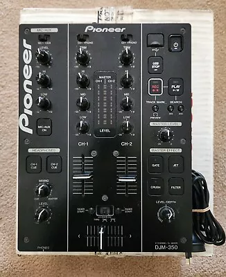  PIONEER DJM350 2 Channel Effects DJ Mixer Box Included • $580