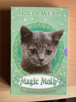 Box Set Holly Webb Magic Molly Four Animal Stories Books 1 To 4 • £8.99