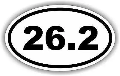 5 X3   26.2 Decal Sticker Car Truck Window Bumper Running Jogging Marathon • $2.98