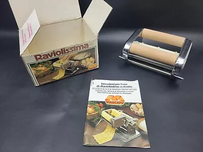 Marcato Raviolissima Ravioli Attachment Maker For Pasta Machine Vintage NO CRANK • $31.99