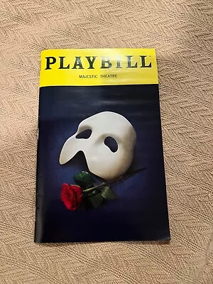 Phantom Of The Opera Playbill January 2023 Broadway Musical Majestic Theater  • $18.85