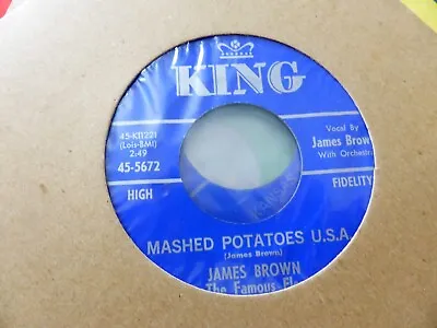 £2.29 • Buy James Brown Mashed Potatoes Usa 1962 King 45-5672  Grades 8.0 / 10